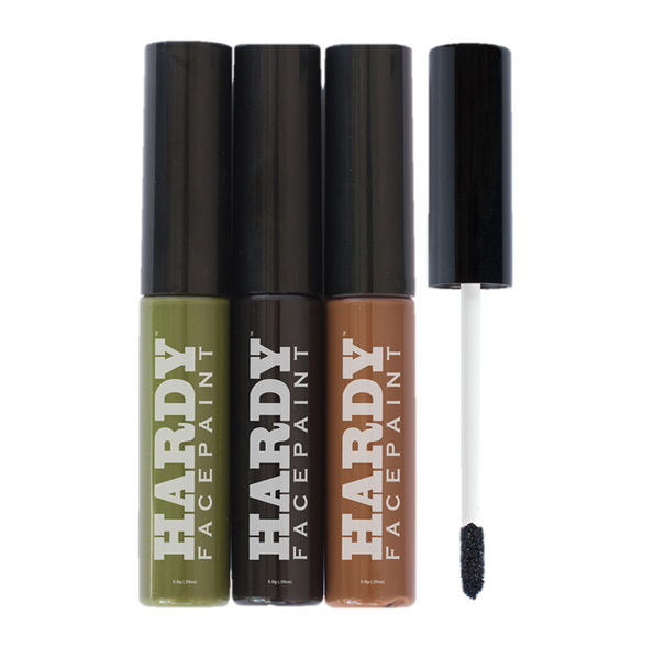 3 Color Camo Face Paint