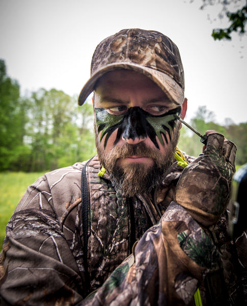 Red Arrow Kip Campbell wears Hardy Face Paint