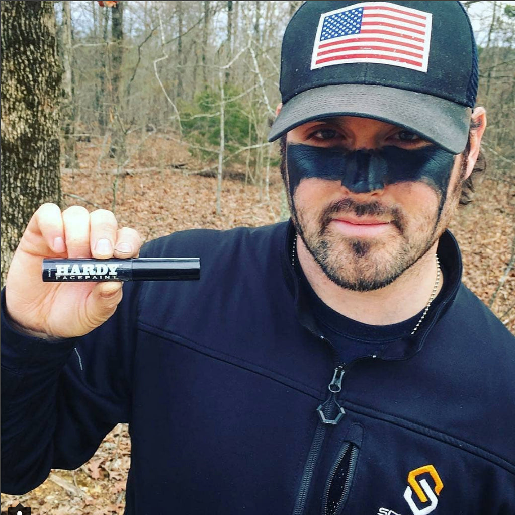 Black Camo Face Paint